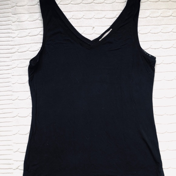 Banana Republic | Black | Cotton | Tank Top - Picture 2 of 2